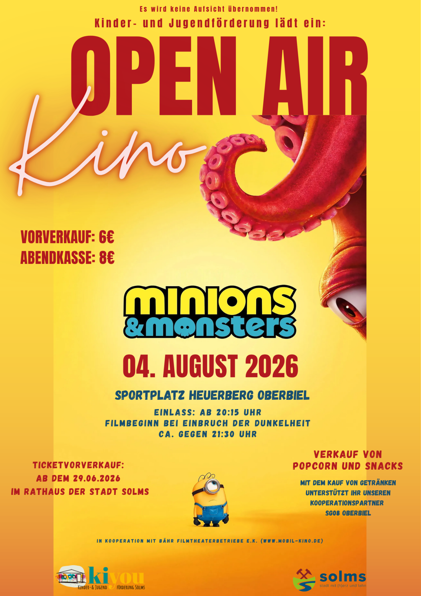 Flyer Open Air Kino - 7 Flyer Open Air Kino - 7
