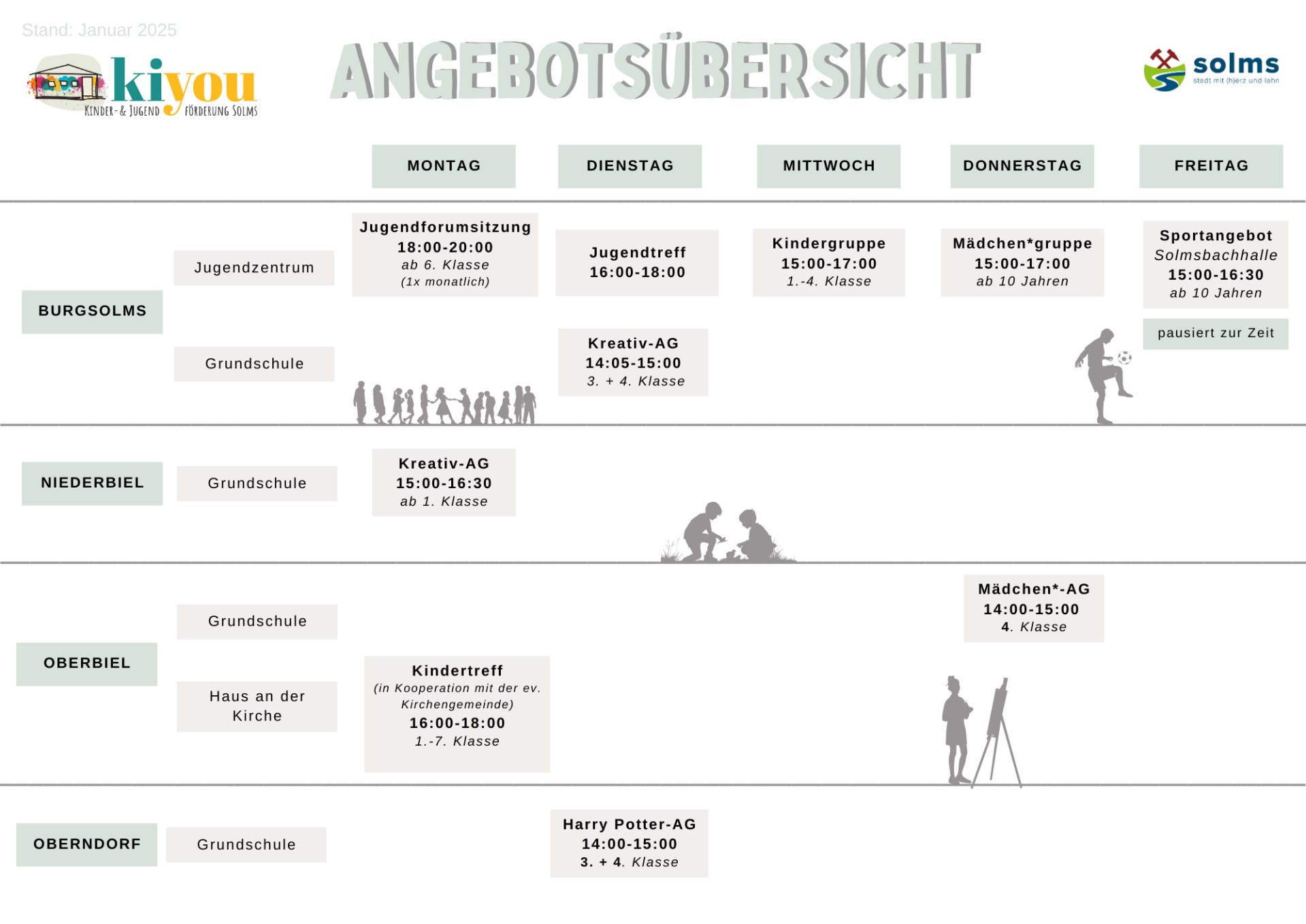 Weiß Beige Minimalistisch Simpel Familie Wochenplan Wochenübersicht Dokument DIN A4 - 1