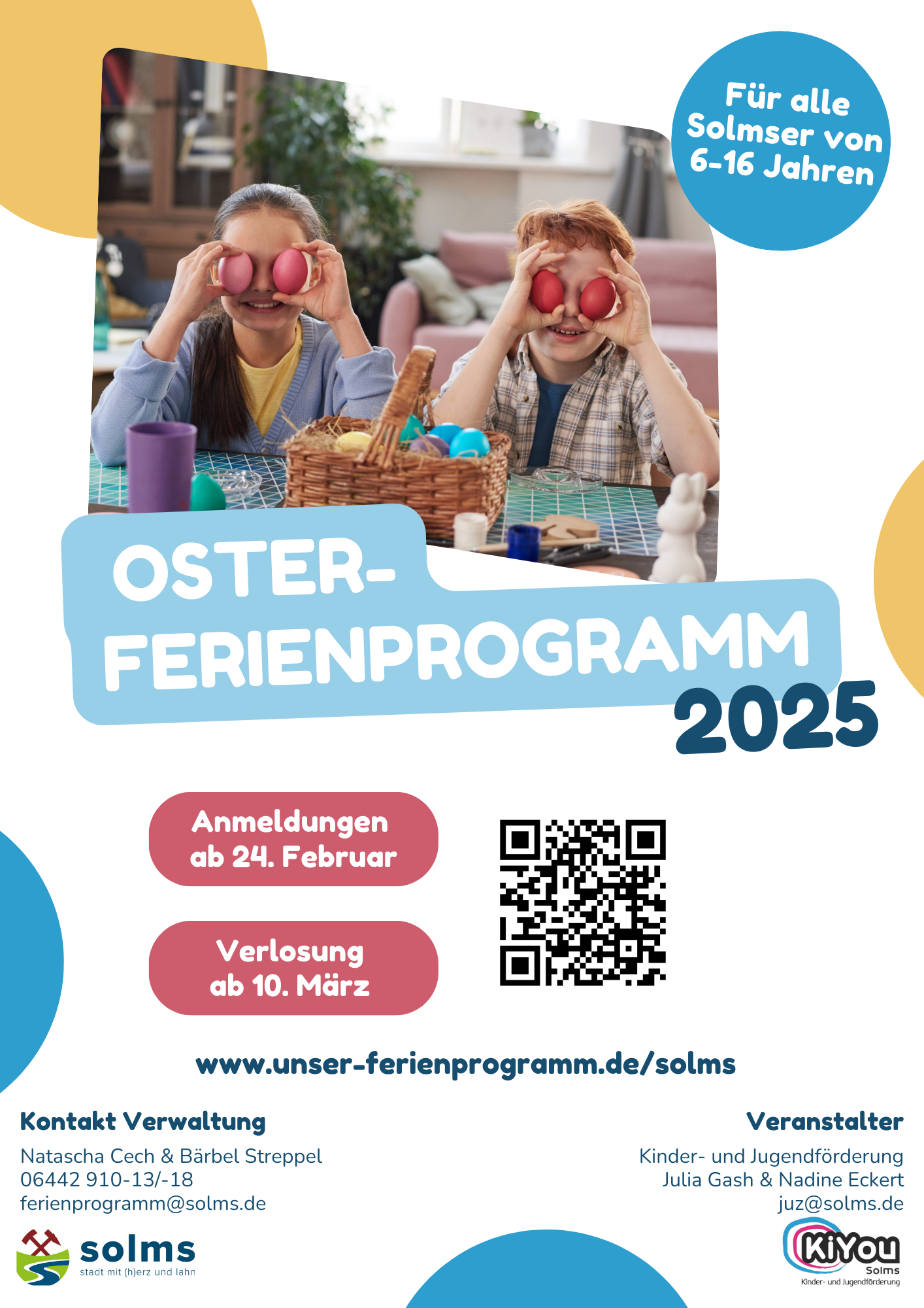 Flyer Ferienprogramm - 1